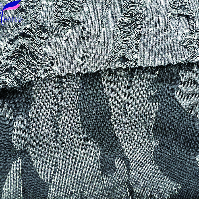Factory direct sales of anti-static anti-shrink 80% polyester 20% viscose knitted fabric for tops, pants, suits, dresses