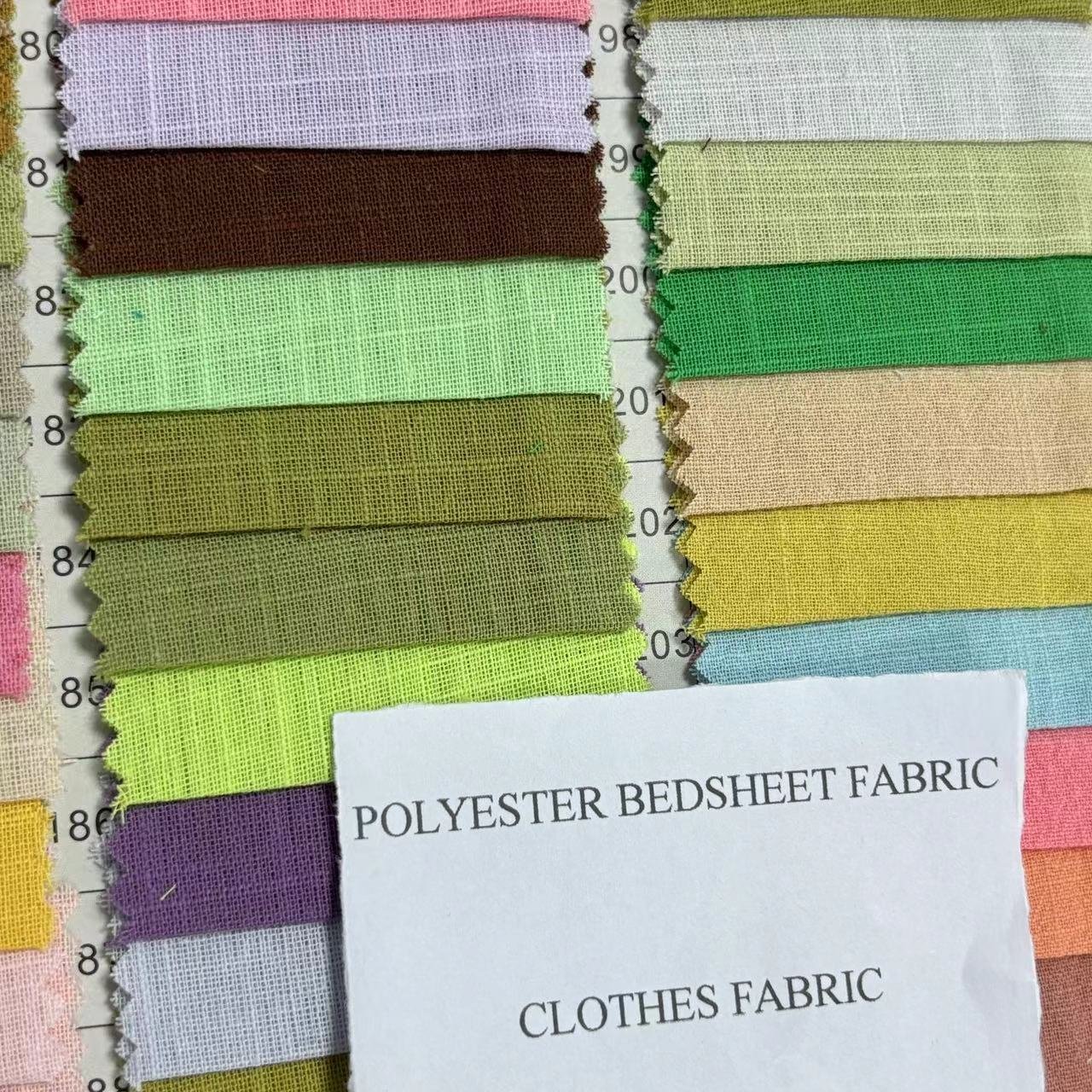 High Quality 110gsm Imitation Hemp Bamboo Joint Sand Wash Lining Fabric