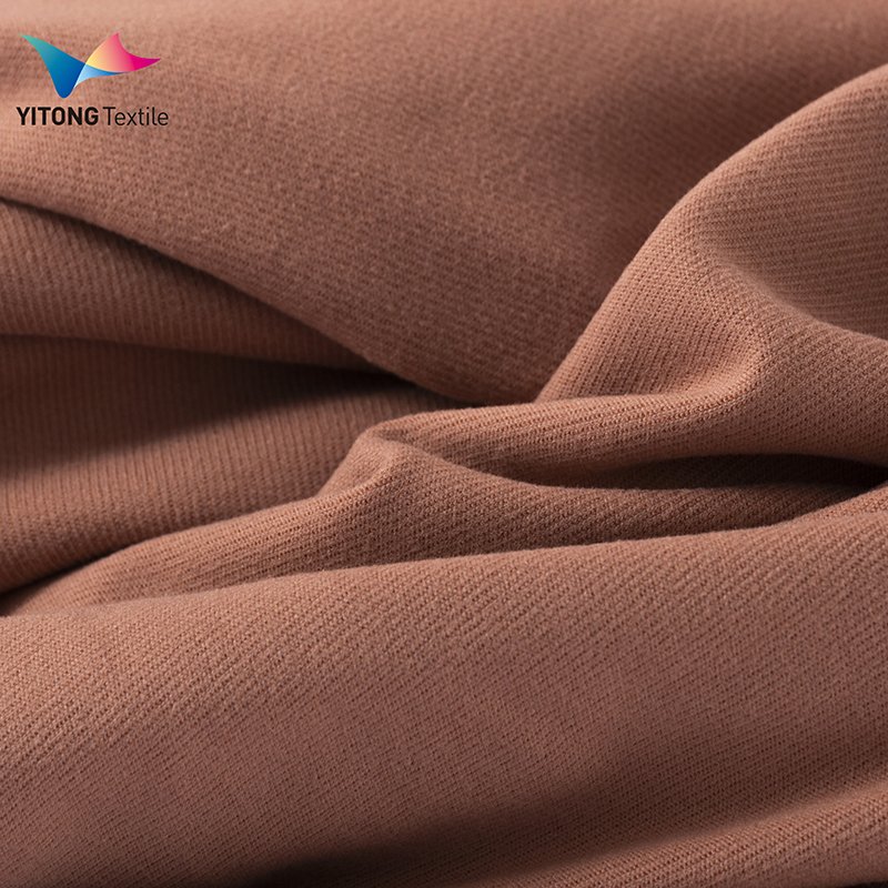 Wholesale 220 gsm Recycled Polyester Fabric Fleece Fabric 88% Polyester 12% Spandex Fabric for Hoodie Sweatshirt