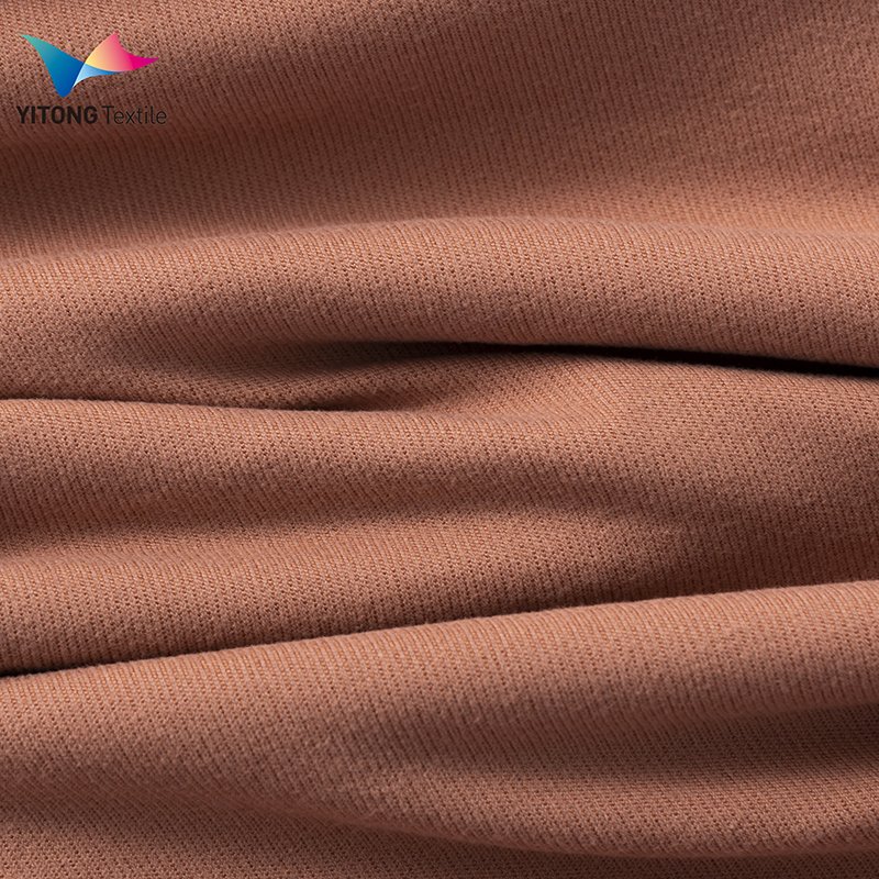 Wholesale 220 gsm Recycled Polyester Fabric Fleece Fabric 88% Polyester 12% Spandex Fabric for Hoodie Sweatshirt