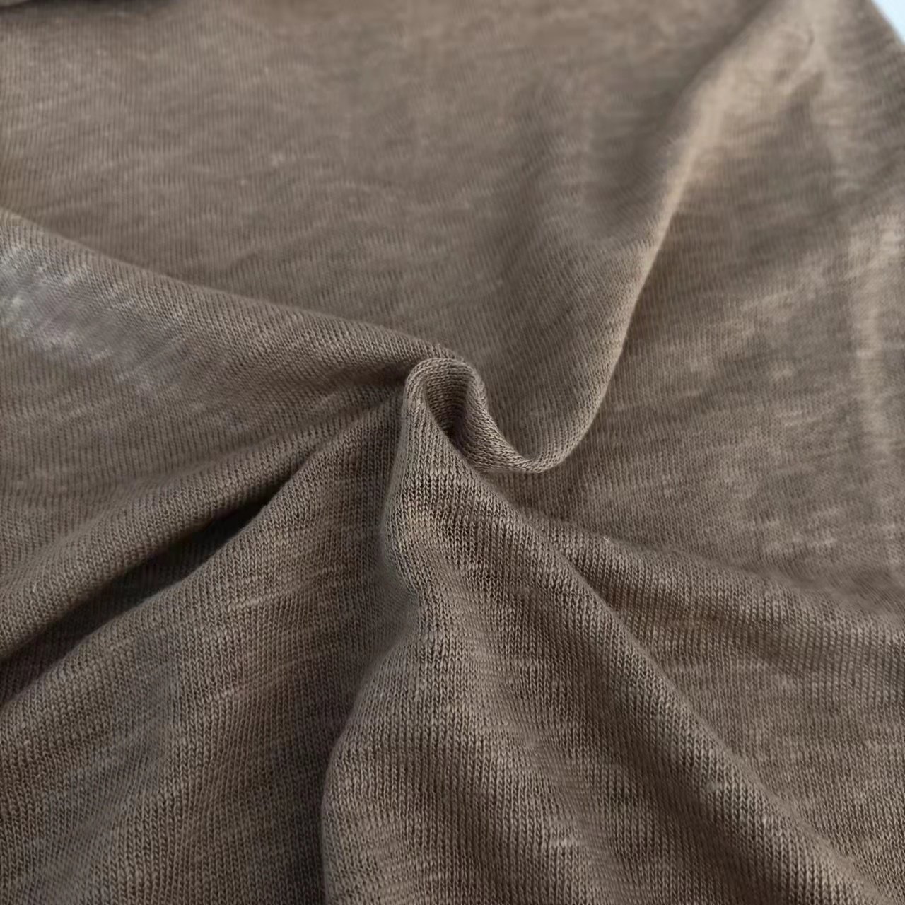 Wholesale Soft High Quality 100% Linen Fabric For Man/Women Shirt