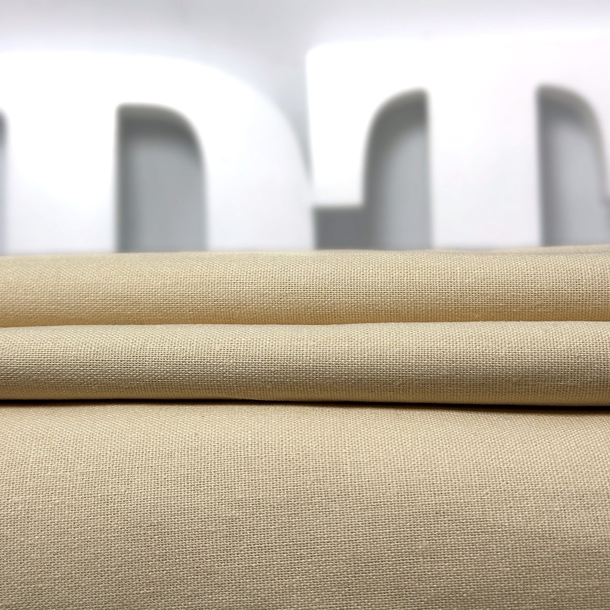 Hot Selling High Quality 100% Linen Yarn Plain Dyed Fabric 60 Poly 20 Cotton 20 Linen Soft Cotton Linen Fabric Roll