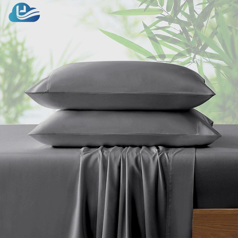 Bamboo Sheets Queen Size Bed Sheets 4 Piece Set Organic Bamboo 400 Tc Sateen Weave Sheet Wholesale