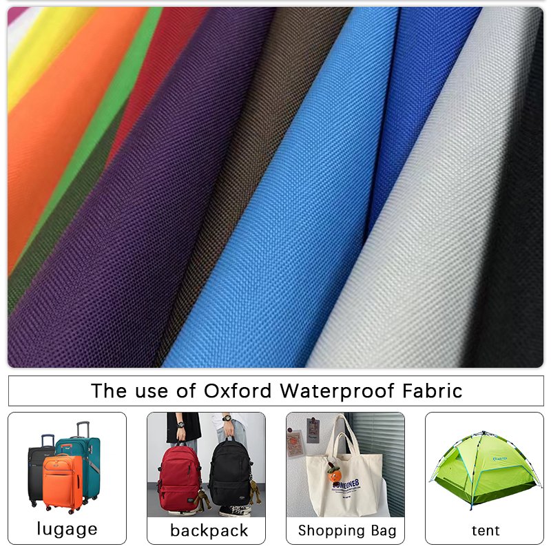 High quality tear resistance PVC coated 100% 600D polyester waterproof fabric for bags backpacks