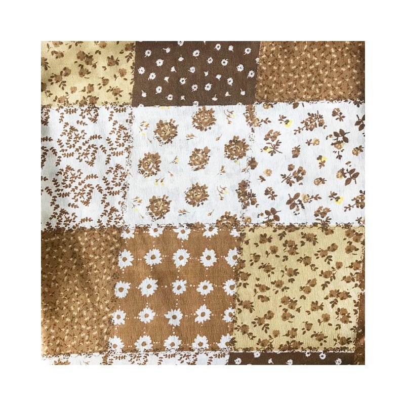 100% Polyester Woven Pigment Printing Brushed Fabric For Bedding Sheet Set