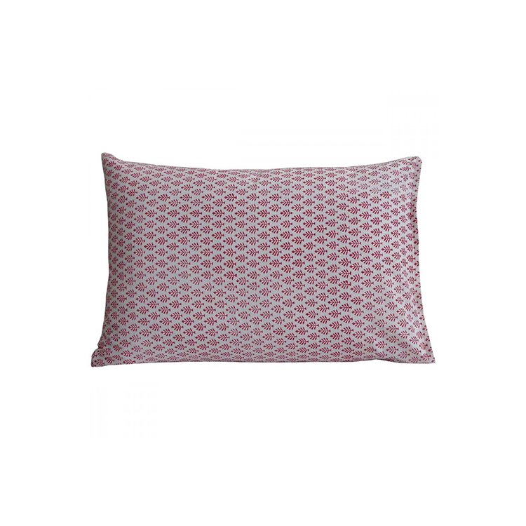 Throw Pillow Case Cover Hand Block Printed 100% Cotton 20 Sheeting Fabric Pillow Case Cover With Envelope Closure For Sale