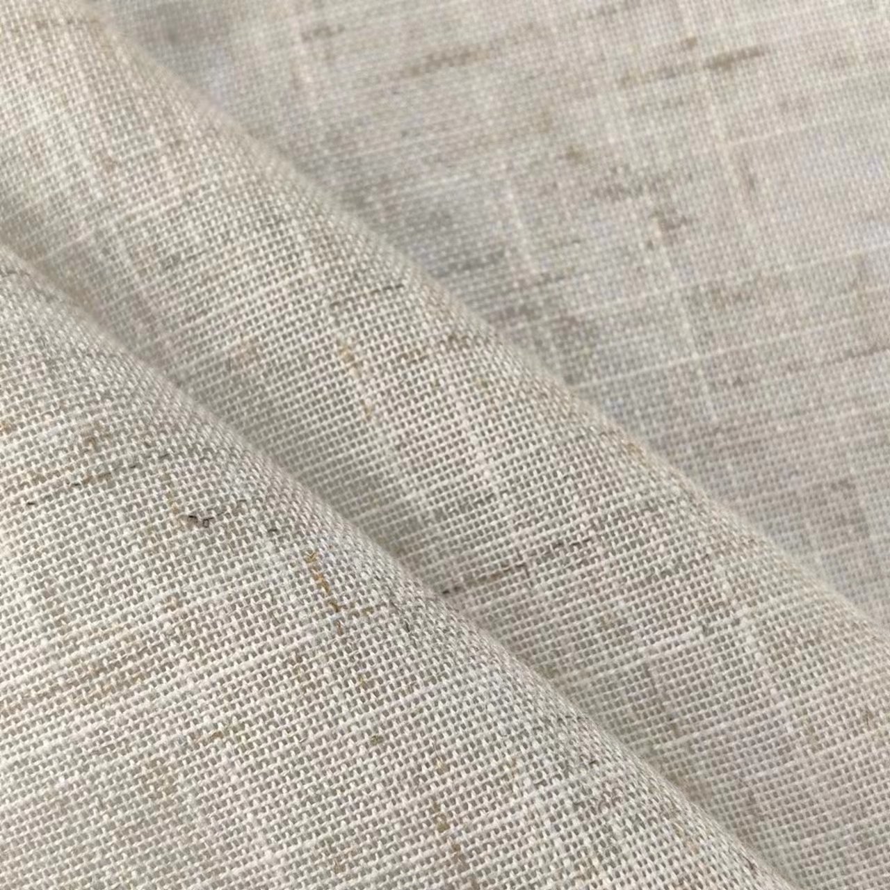 Hot sale linen curtain fabric high blackout linen material curtains wholesale