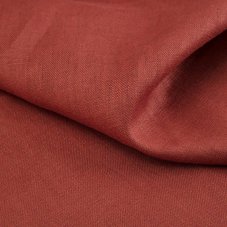 Plain color stock lot french stone washed vintage wholesale tela lino woven summer dress clothing 100 pure natural linen fabric