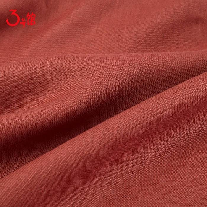 Plain color stock lot french stone washed vintage wholesale tela lino woven summer dress clothing 100 pure natural linen fabric