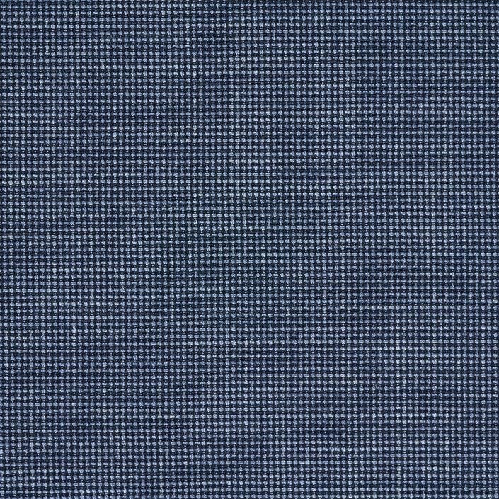 Men's Fashion Fabric: Wool and Linen Blend Lightweight Fabric deadstock. Spring and Summer Blue Linen with Micro Design.