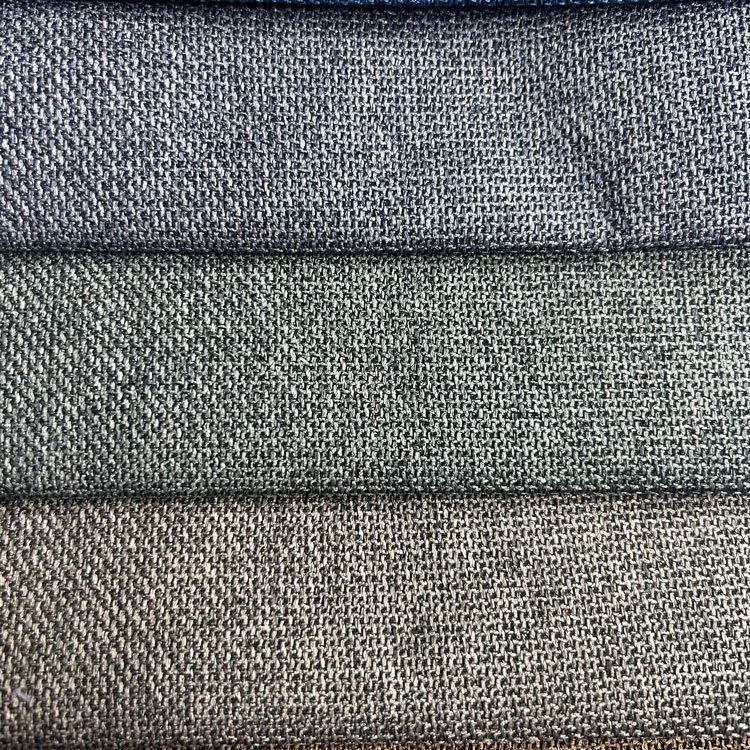 Custom Sofa Linen Upholstery 100% Polyester Linen Like Fabric Linen Slub Fabric
