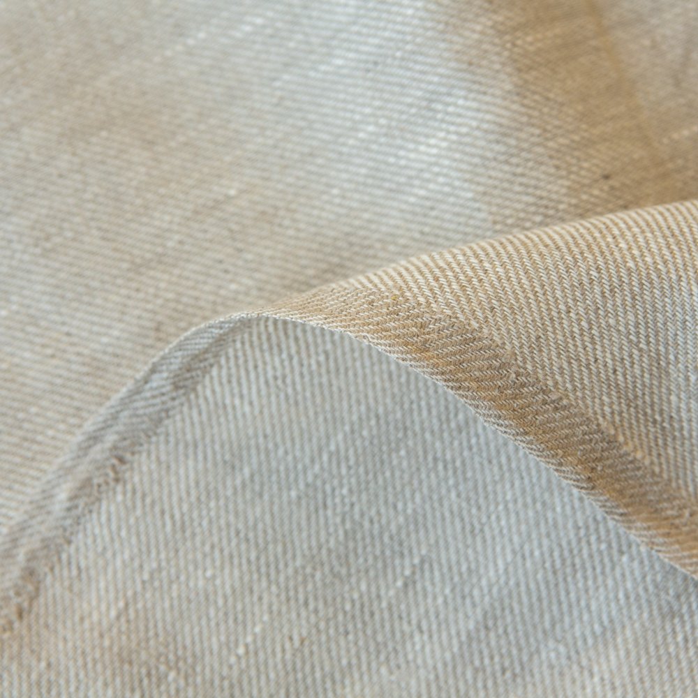 Wholesale 100% Linen Woven Fabric Roll 285 GSM Breathable Organic Printed for Dresses Shirts High Quality Not Softened Home Use