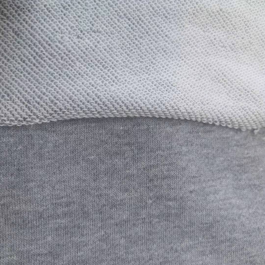 Factory Price Good Quality Cotton Polyester CVC Terry Knit Fabric For Hoodies and Home Textile
