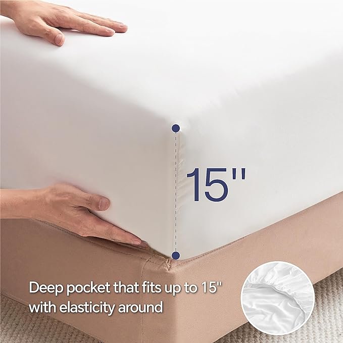 Pure Bamboo Bed Sheets 100% Organic Bamboo Sheet Set Bamboo Bedsheets Bedding Set