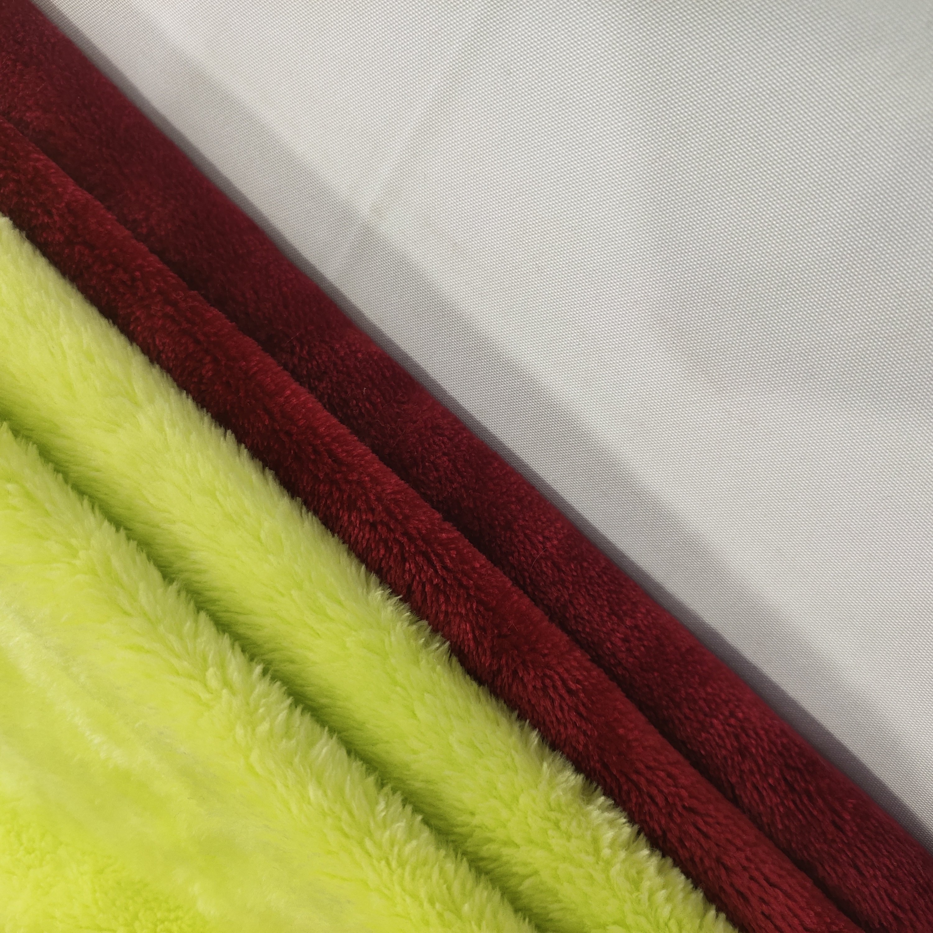 Cheap Dyed 100 Polyester Double-sided Flannel Fabric Sand Release Fabric Factory direct sales of fabrics hot sale