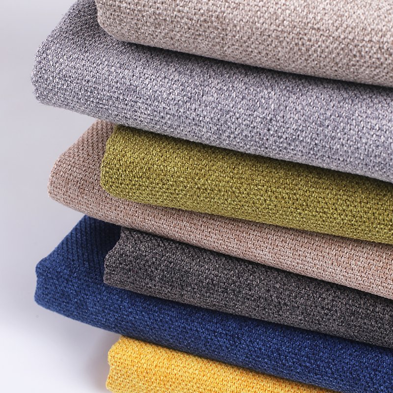 100% Polyester Corner Fabric for Sofa Modern Living Room Furniture Upholstery Breathable Woven Fabric for Curtains and Girls