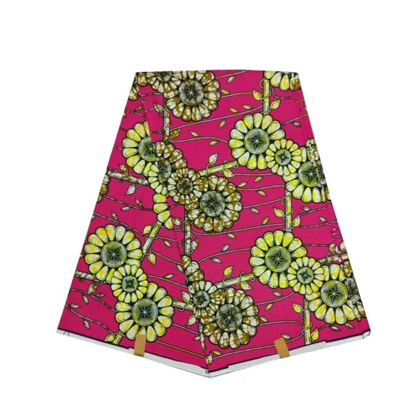 Custom design 100% Polyester Ankara Double Printed Wax Fabric