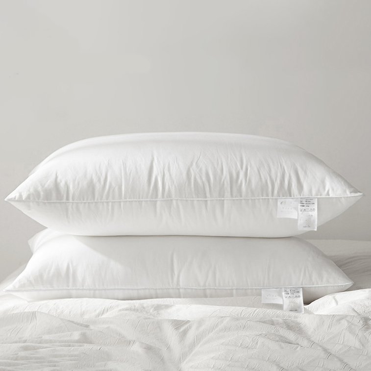 China Wholesale Modern Fiber Pillow Soft White Polyester Pillow For Comfortable Sleeping
