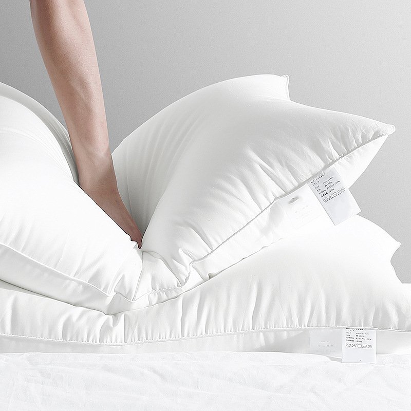 China Wholesale Modern Fiber Pillow Soft White Polyester Pillow For Comfortable Sleeping