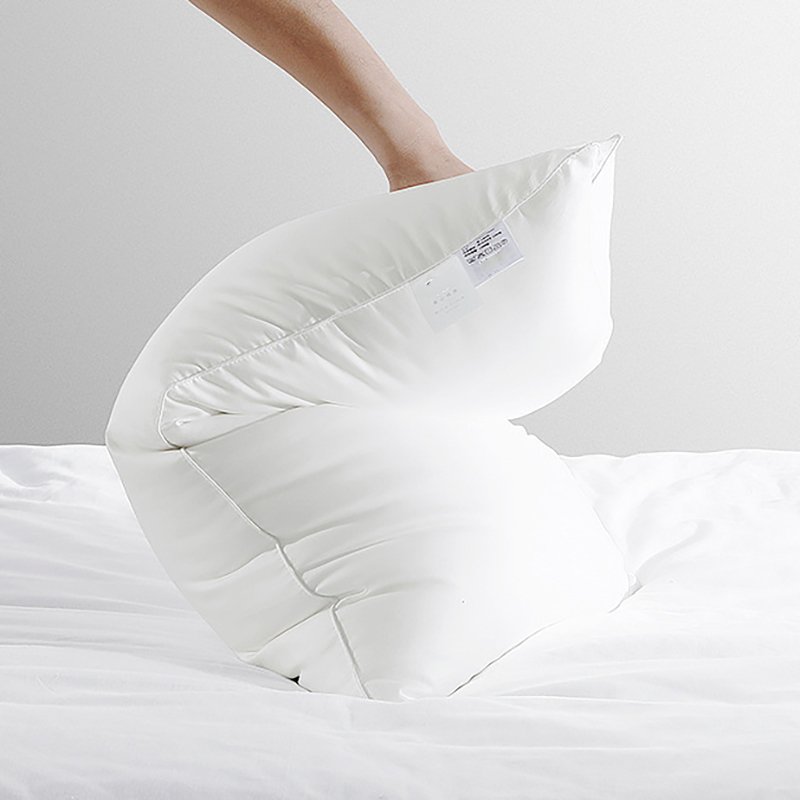 China Wholesale Modern Fiber Pillow Soft White Polyester Pillow For Comfortable Sleeping