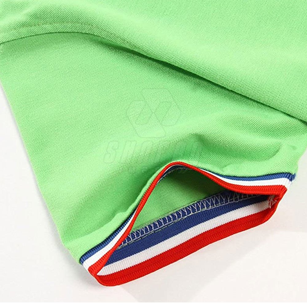 Wholesale Plus Size Men's Polo T-Shirts Cotton/Polyester Quick Dry Light Fabric Printed Pattern New Design