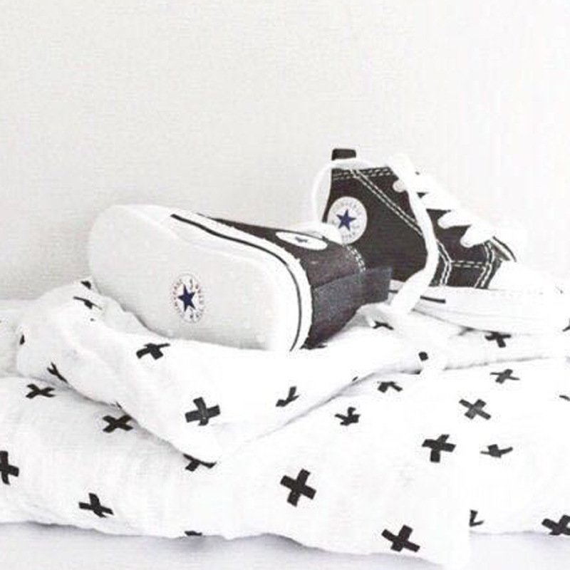 Hot Selling Custom Baby Wrap Organic Bamboo Cotton Fabric Blankets 120cm Muslin Swaddle Blanket Set Baby Blankets for Newborns