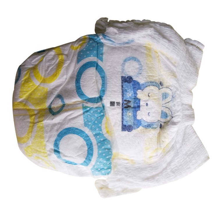 China Factory High Quality Bamboo Fiber Winny Grade A Disposable Newborn Baby Diaper