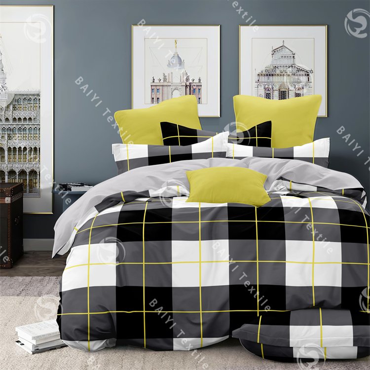Factory ODM&OEM bedding sets polyester soft as cotton customize ensemble draps de lit salable luxury designs bed sheet set