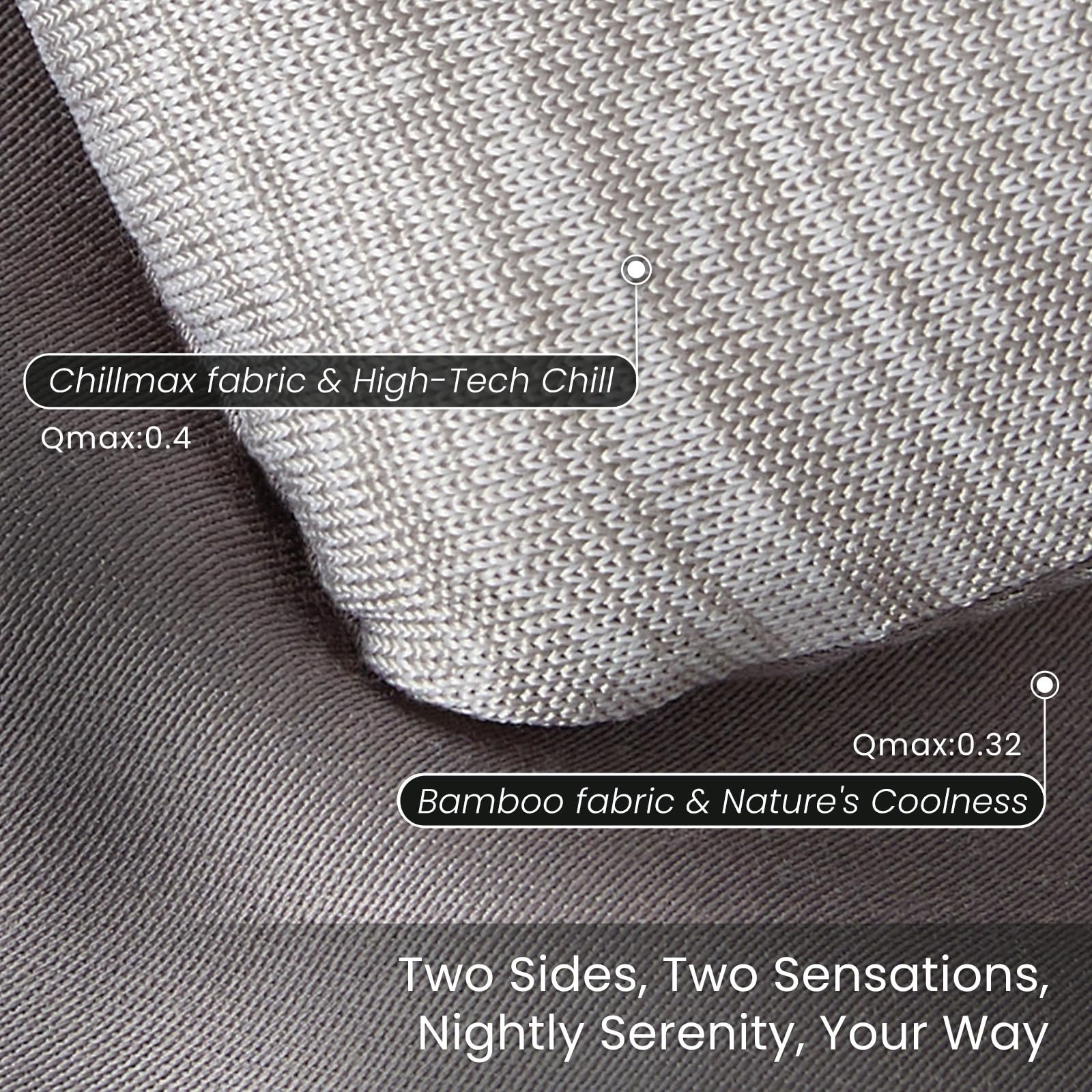 Bamboo Breathable & Comfortable Cooling Blankets Cooling Comforter For Night Sweats