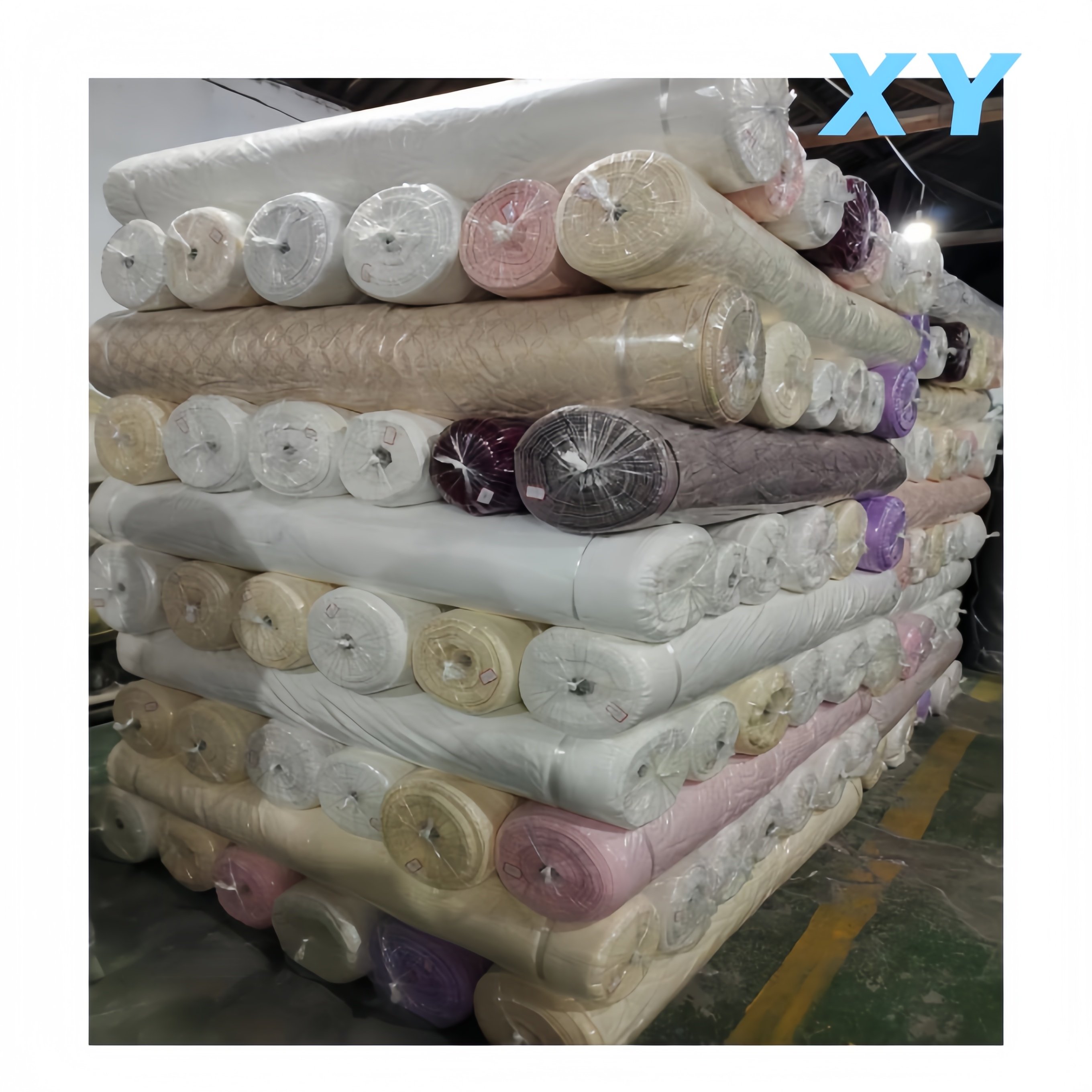 Wholesale Striped Linen Sheer Curtains Panels Bedroom Transparent Lightweight Voile Grommet Window Curtains