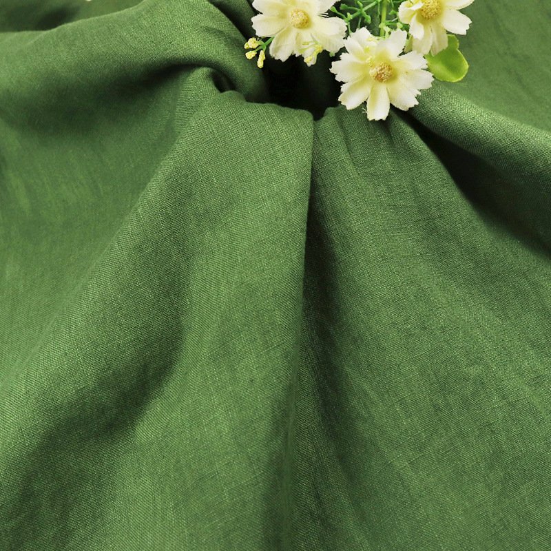 Wholesale Pure 100% Linen Fabric for clothing like girl's dress and shirt