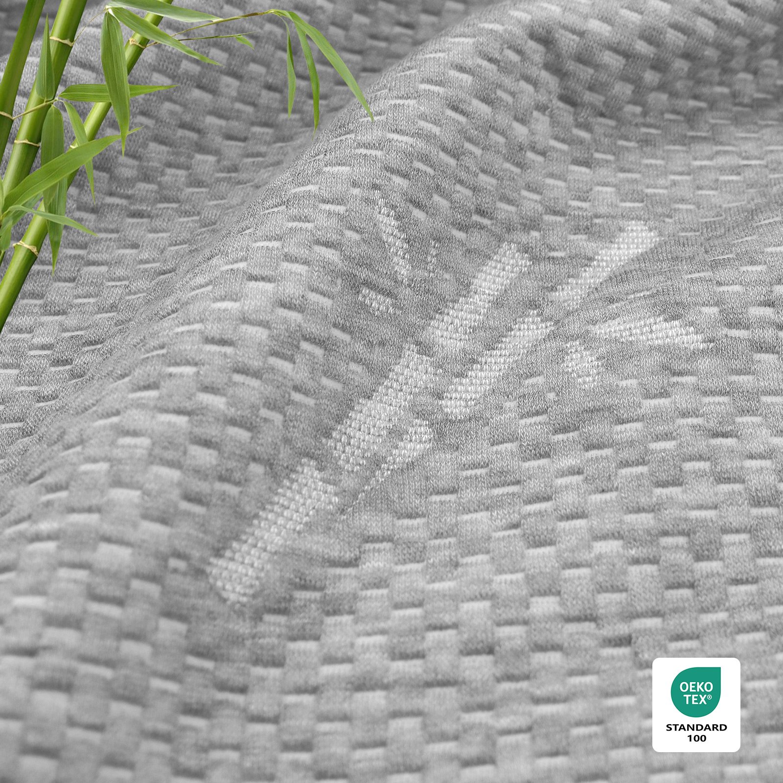 Factory Sale Jacquard bamboo Ticking TPU laminated Waterproof for Home Textile Mattress Protector Mattress Cover