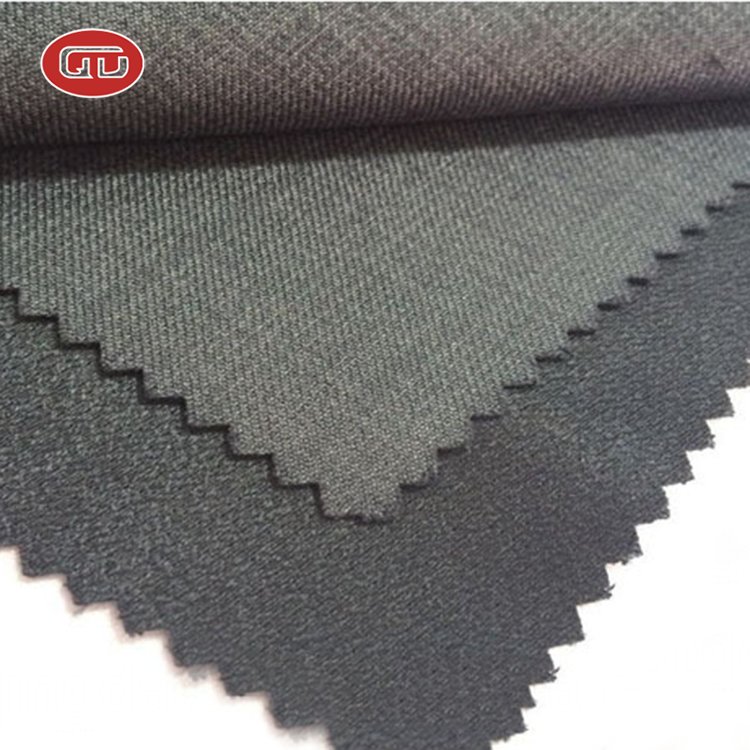 High quality grey school uniform pants 100% polyester satin fabric