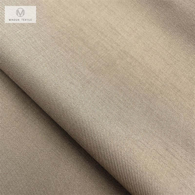 Mindun Wholesale 150 Gsm Bamboo Fiber Fabric 27% Bamboo 70% Polyester 3% Spandex Fabric For Loungewear