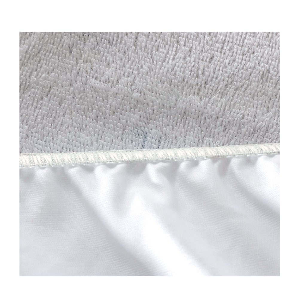 Popular and hot sale Waterproof and easy care bamboo mattress protector with smooth antibacterial material for bedding and hotel
