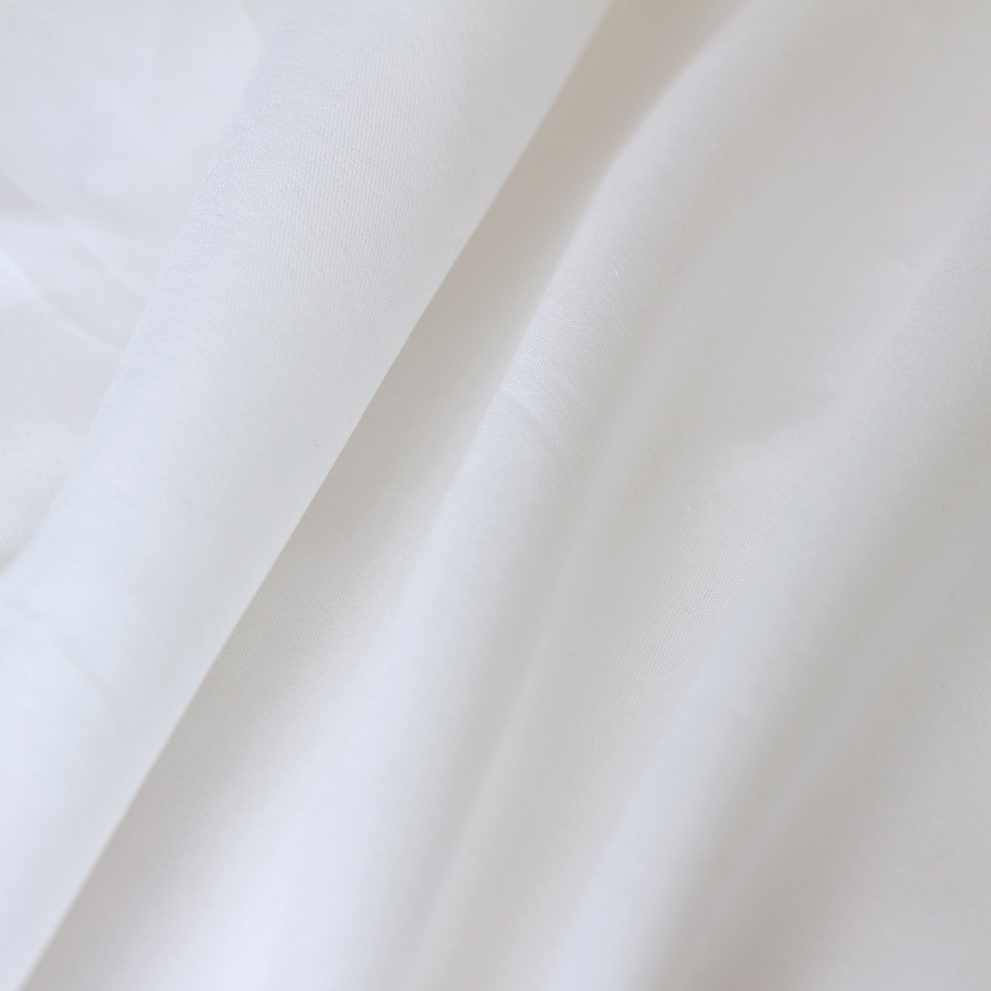Hotel Supplies 100% Cotton Sateen Bed Linen Woven Solid Sustainable 4 Pcs Bleached White Sheet Duvet Cover Bedding Set