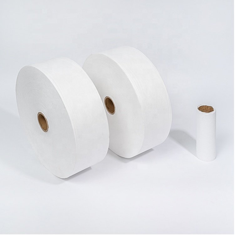 45GSM-90GSM Biodegradable Material Wood Pulp Viscose Spunlace Nonwoven Fabric For Sale