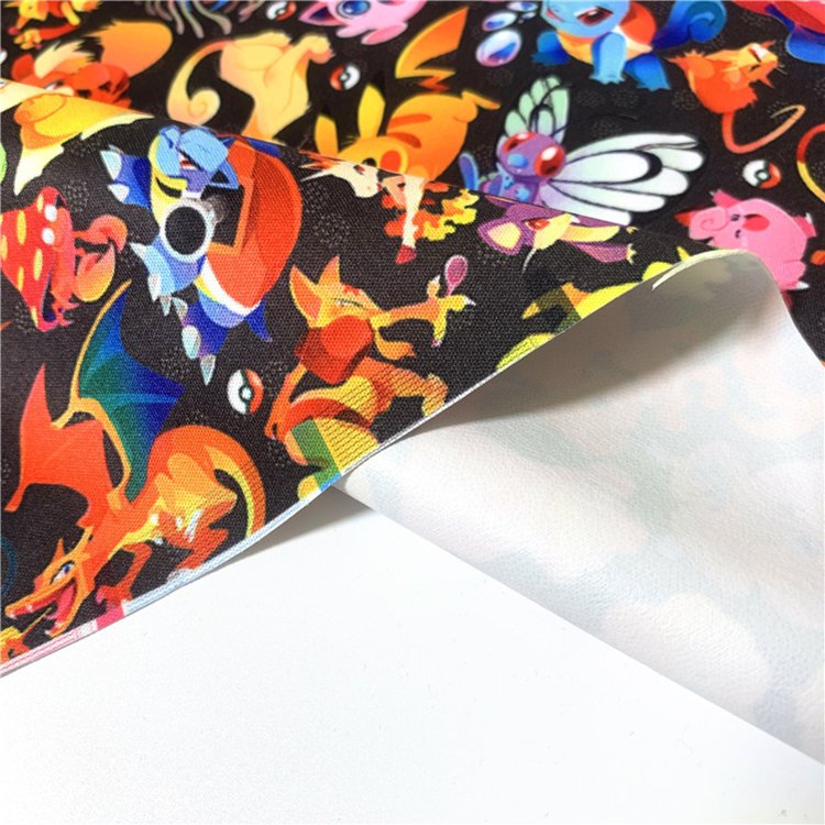 Customized Digital Printing 100% Polyester Pul Waterproof Fabric
