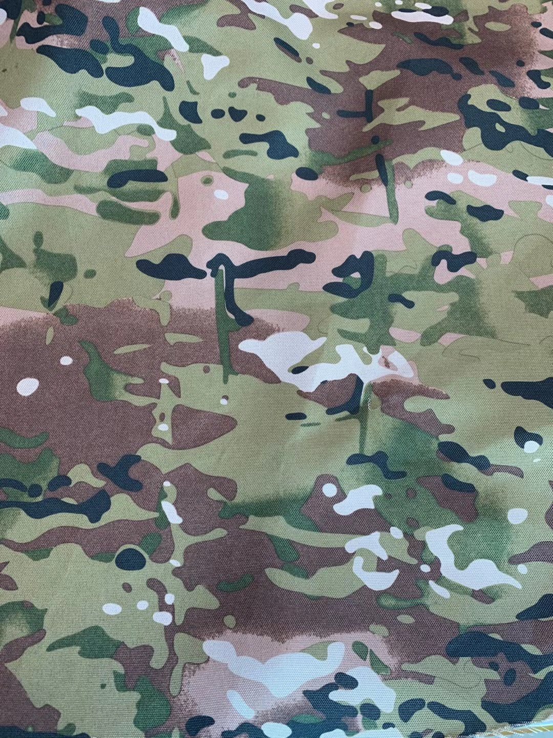 BS5852 Permanent flame retardant fire retardant camouflage printed oxford fabric
