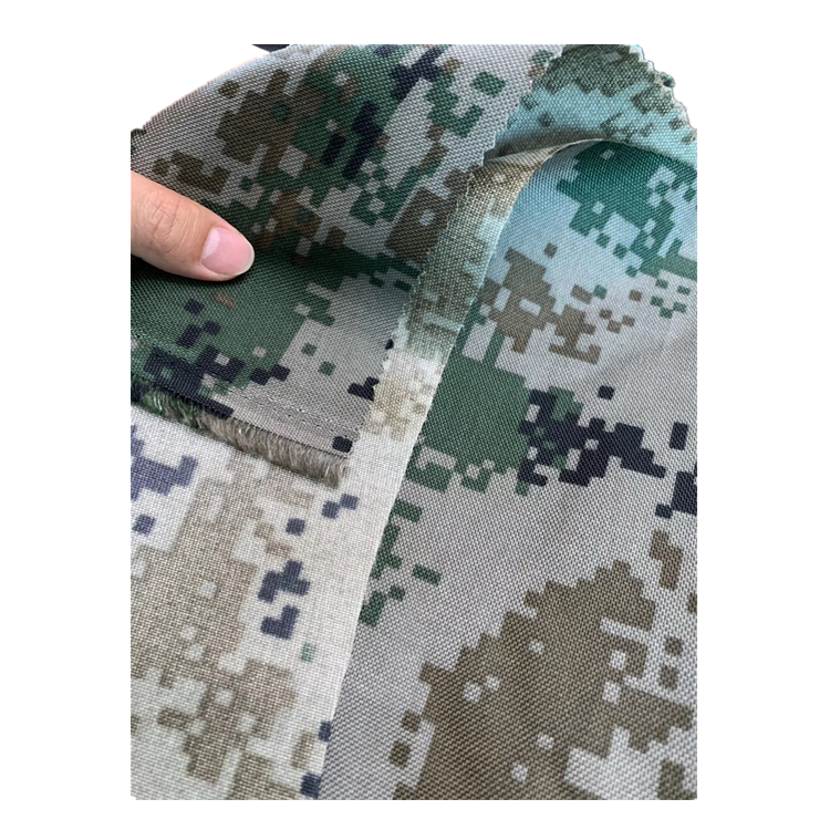BS5852 Permanent flame retardant fire retardant camouflage printed oxford fabric