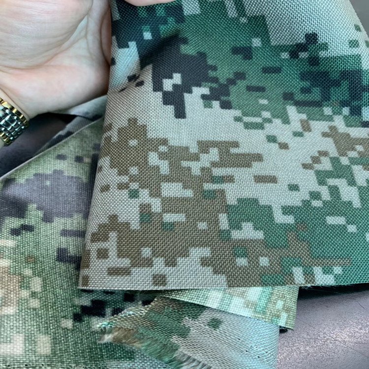 BS5852 Permanent flame retardant fire retardant camouflage printed oxford fabric