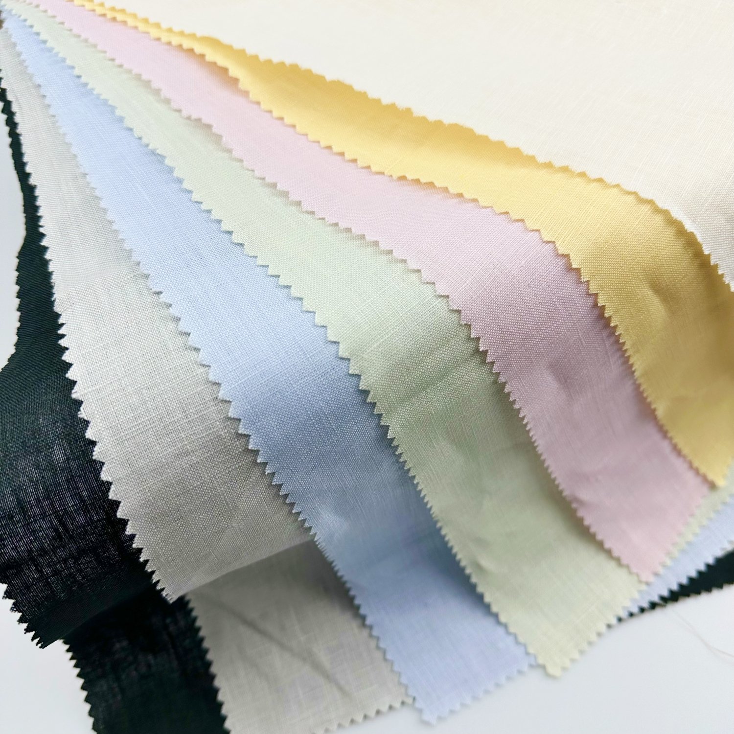 100% Linen Fabric for Men's Shirt Eco Friendly Lightweight Solid Dyed Pure White Woven Plain Fabric 100pure Linen Shirt Dress