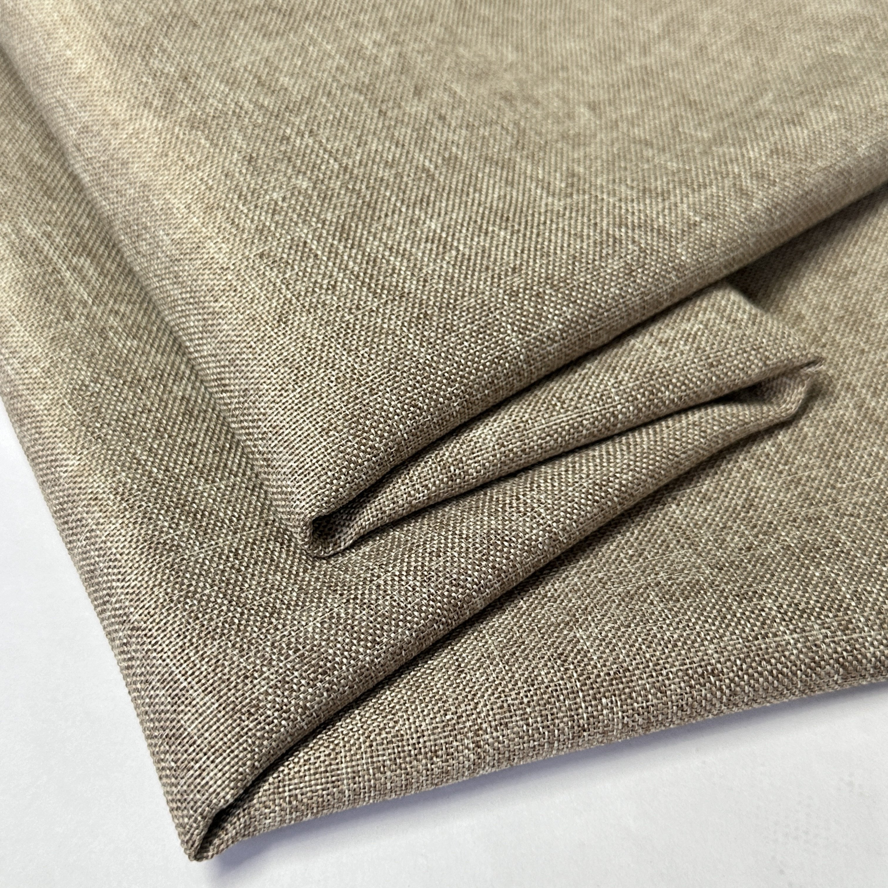 Factory Outlet 100% Polyester Linen Fabric Yarn Home Textile Dye Sofas Bags Curtains Blanket Door Curtain Sofa Cushion
