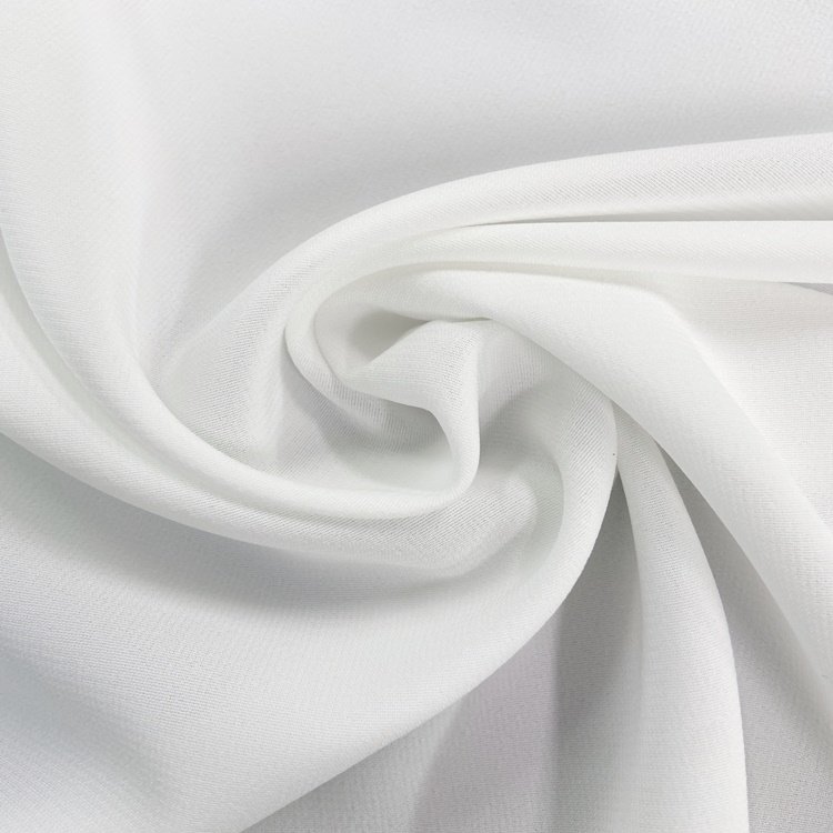 LCDY006 Taiwan Polyester Soft Slight Stretch Chiffon Fabric