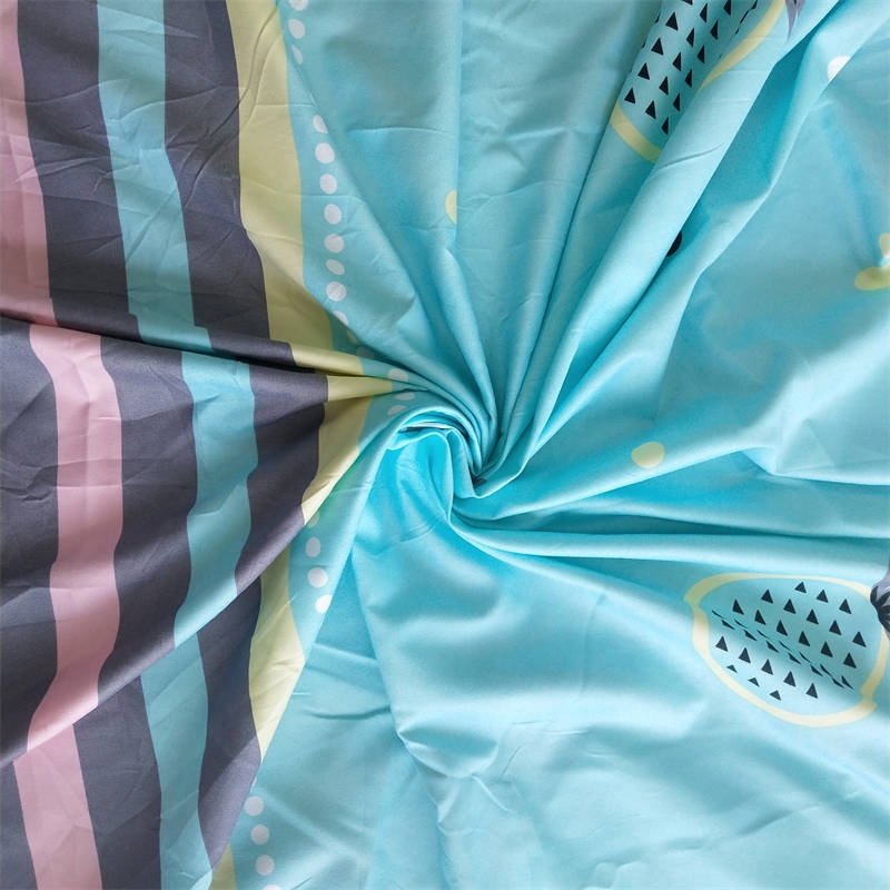 Bed Sheet Cheap Price Wholesale Manufacture Bed 100% Polyester Fabric For Bedding hometextile fabric