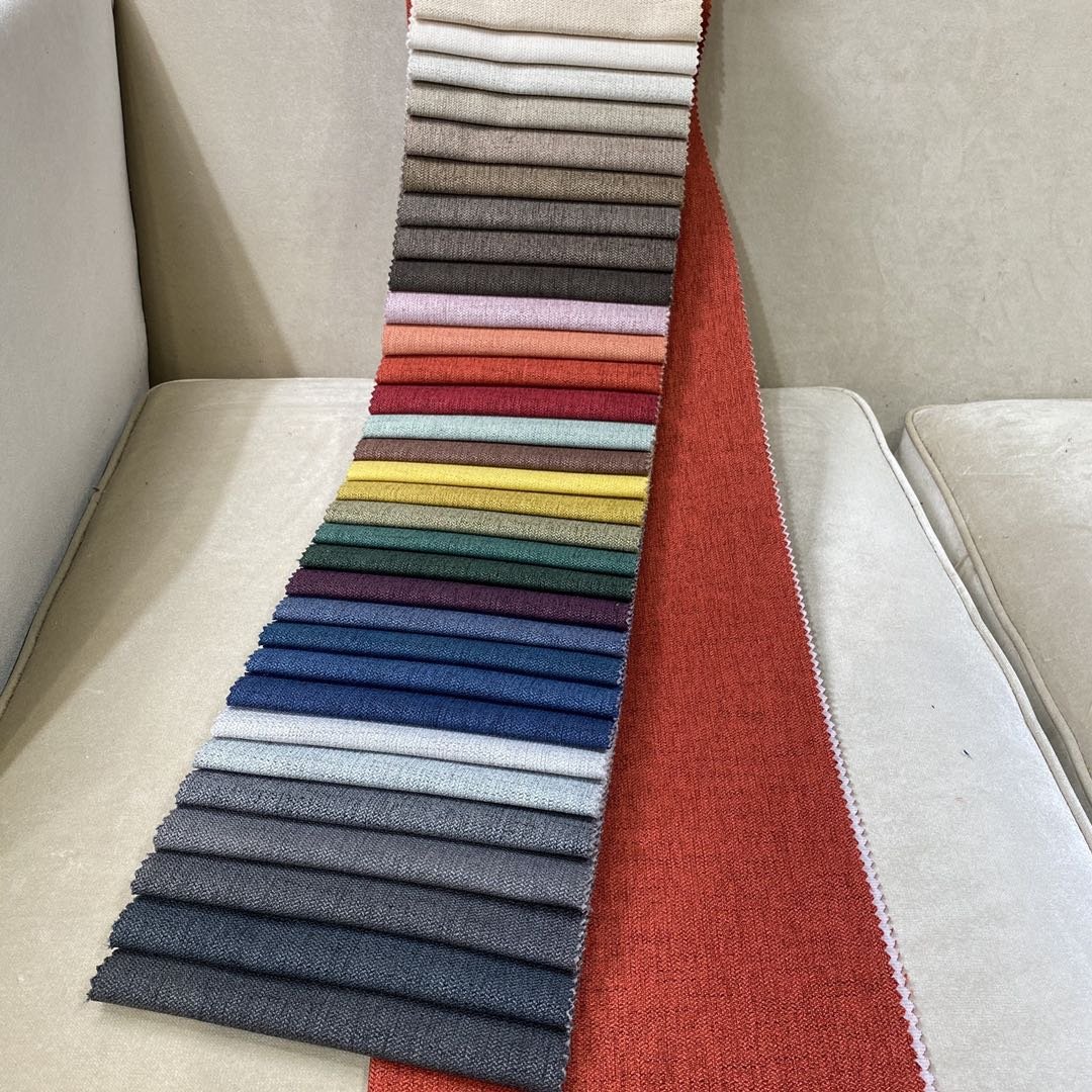 JL2001 -100% linen fabric cheap upholstery fabric Colombia Argentina