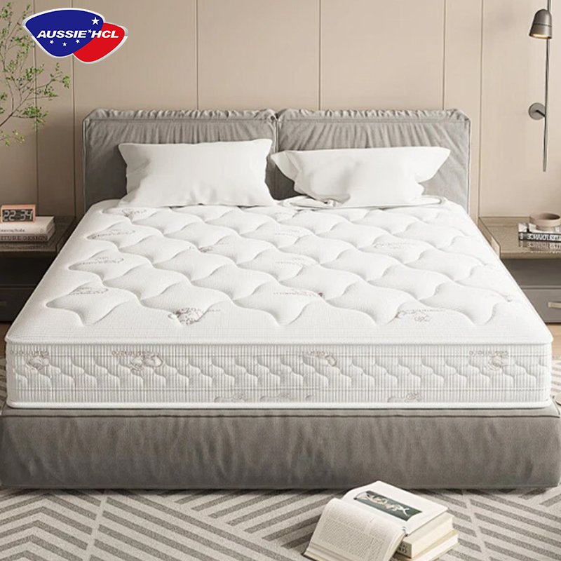 king size bed for hotel pocket spring mattress density royal full/single gel quality high rebonded swirl sleep spring mattress