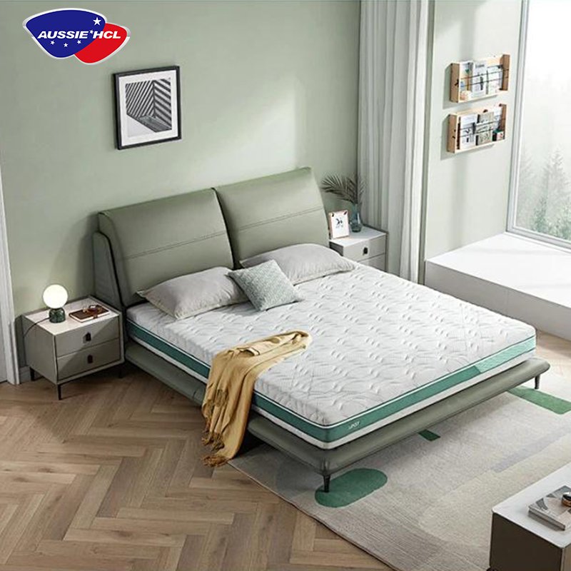 king size bed for hotel pocket spring mattress density royal full/single gel quality high rebonded swirl sleep spring mattress