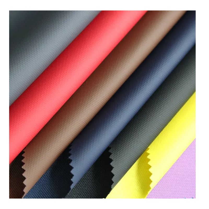 900D polyester fabric oxford fabric PU coating leather film glue