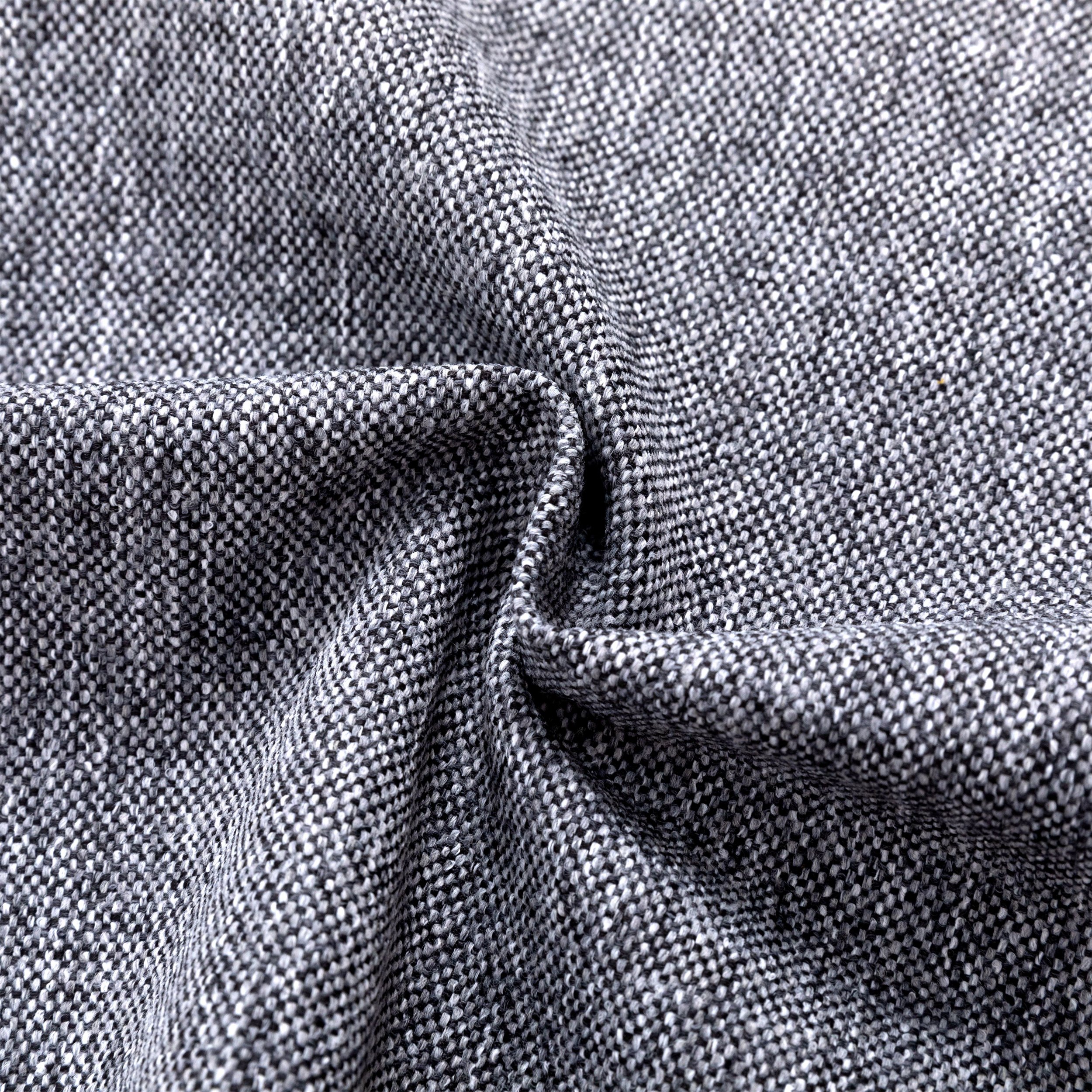 High Quality Waterproof Sofa Fabric Upholstery Yarn Dye Polyester Linen Look Fabric For Sofa and Cushion Cover Furniture Fabric